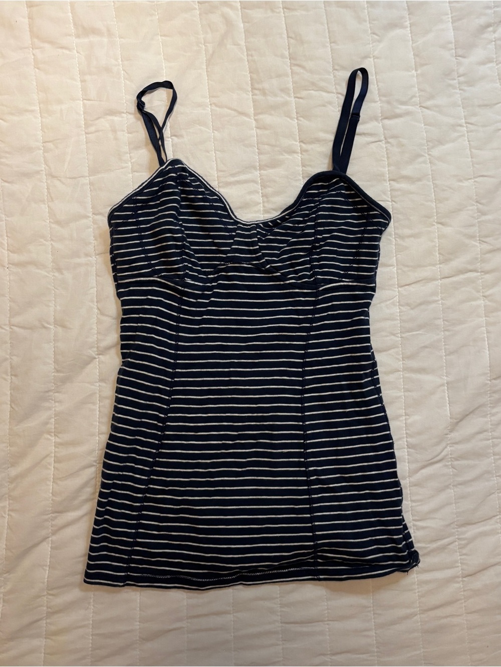 Talula Navy and White Striped Camisole